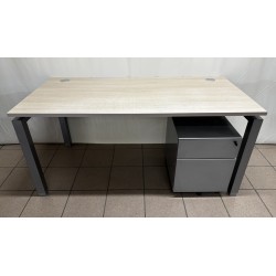 Bureau 160 cm chêne