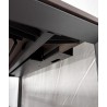 Bureau 160 cm plateau coulissant