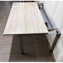 Bureau 160 cm plateau coulissant