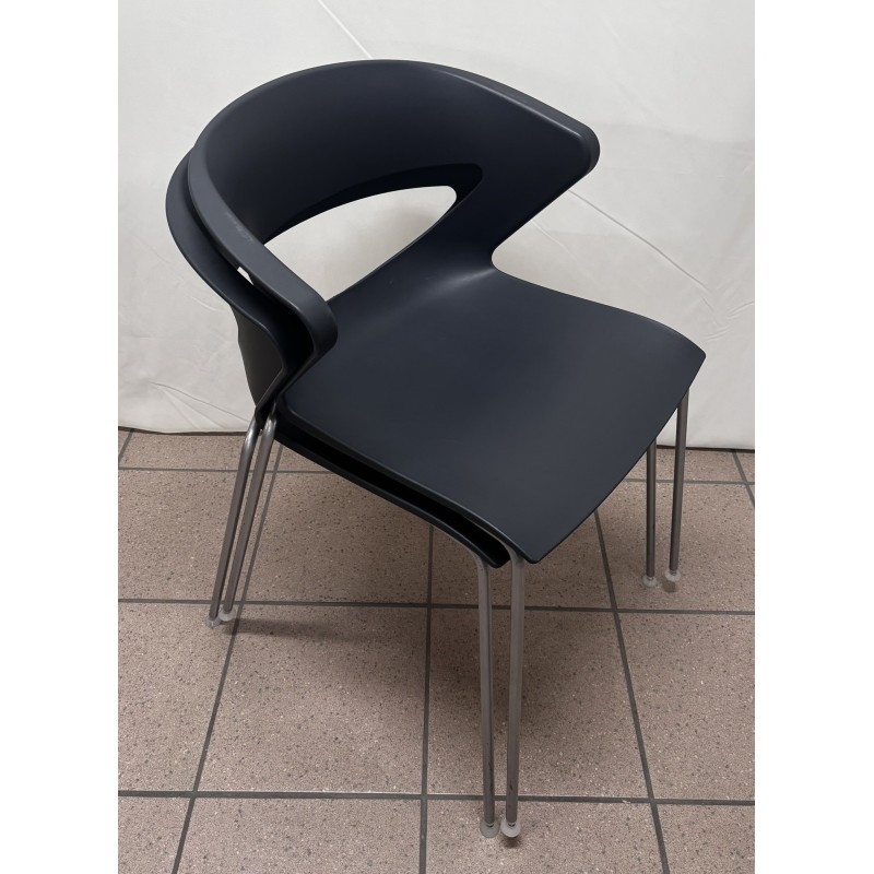 Lot de 2 chaises coque