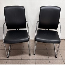 Lot de 2 chaises visiteurs