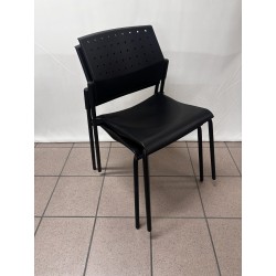 Lot de 2 chaises PVC