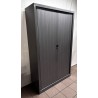Armoire métal 120 cm gris alu