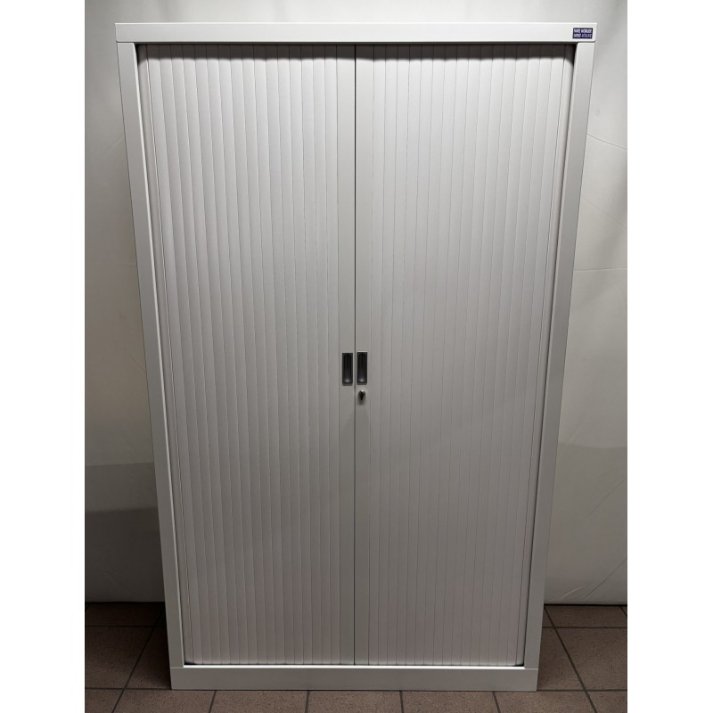 Armoire métal 120 cm blanc