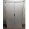 Armoire métal 120 cm blanc