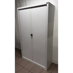 Armoire métal 120 cm blanc