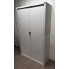 Armoire métal 120 cm blanc
